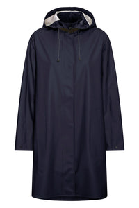 WOMEN'S RAINCOAT | RAIN71: DARK INDIGO-Jackets & Sweaters-ILSE JACOBSEN-Coriander