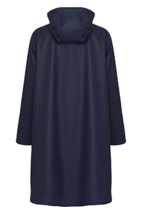 WOMEN'S RAINCOAT | RAIN71: DARK INDIGO-Jackets & Sweaters-ILSE JACOBSEN-Coriander