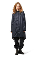 WOMEN'S RAINCOAT | RAIN71: DARK INDIGO-Jackets & Sweaters-ILSE JACOBSEN-Coriander