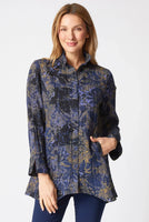 WOMEN'S SHIRT | ARTIST: MIDNIGHT-Tops-HABITAT-SMALL-MIDNIGHT-Coriander