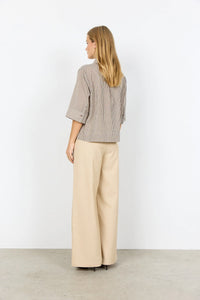WOMEN'S SHIRT | CANELITA: ROCKY ROAD-Top-SOYACONCEPT-Coriander