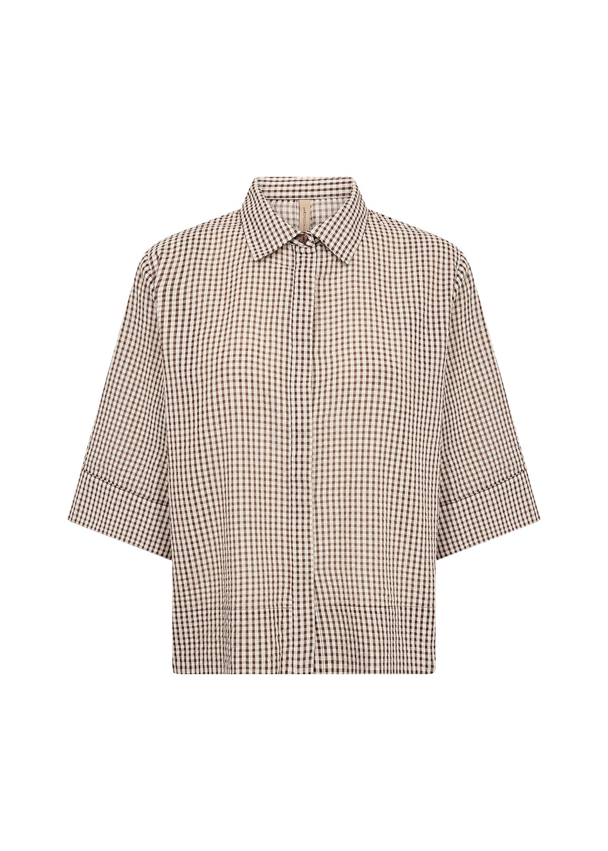 WOMEN'S SHIRT | CANELITA: ROCKY ROAD-Top-SOYACONCEPT-Coriander