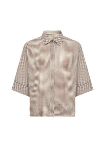 WOMEN'S SHIRT | CANELITA: ROCKY ROAD-Top-SOYACONCEPT-Coriander