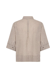WOMEN'S SHIRT | CANELITA: ROCKY ROAD-Top-SOYACONCEPT-Coriander