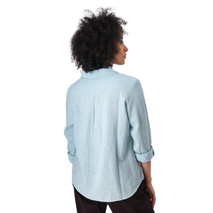 WOMEN'S SHIRT | LAKEN POPOVER-Top-AVENTURA-Coriander