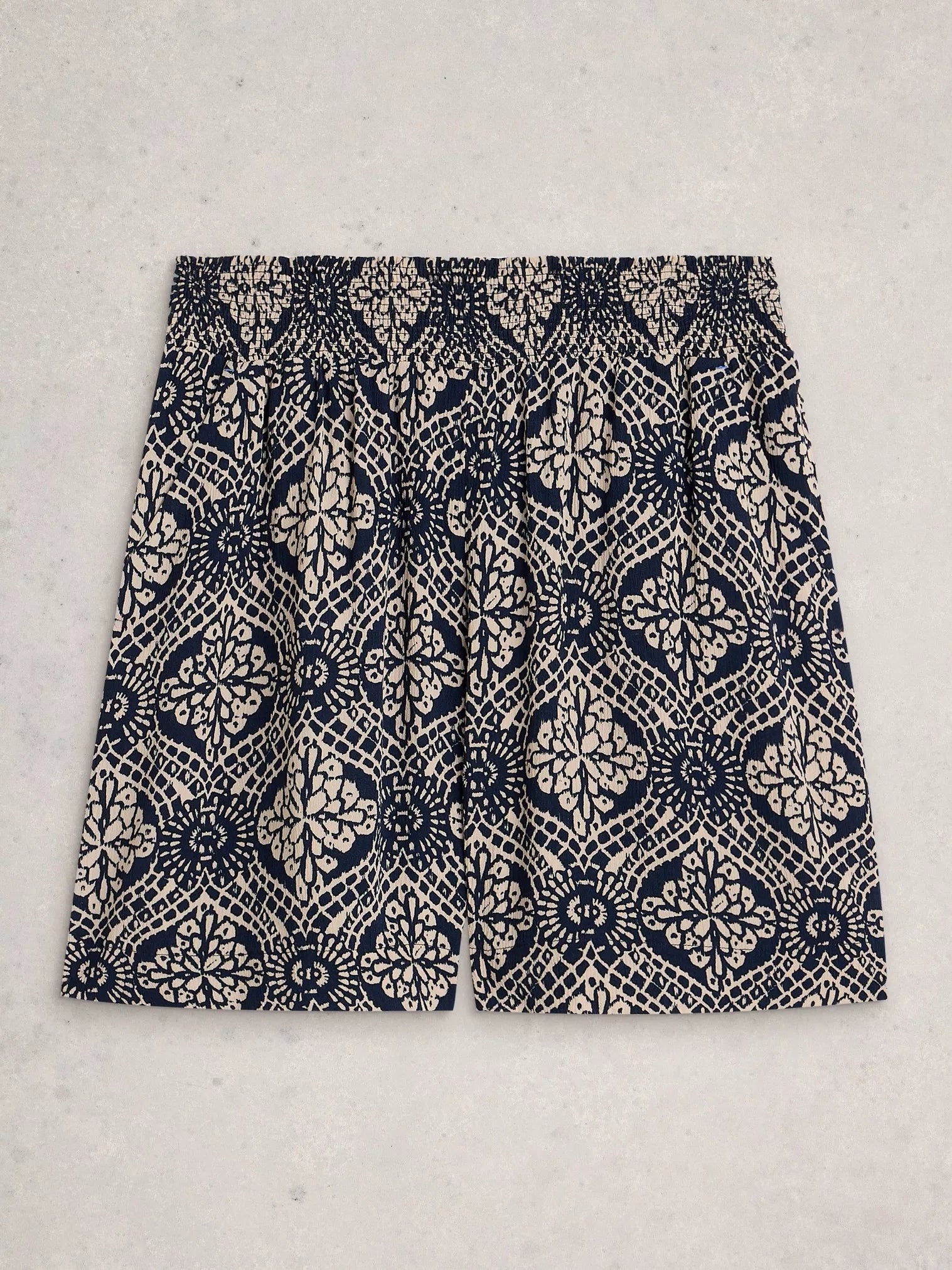 WOMEN'S SHORTS | SHELLY CRINKLE-Bottom-WHITE STUFF-Coriander