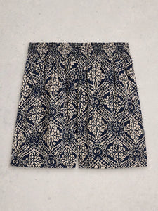 WOMEN'S SHORTS | SHELLY CRINKLE-Bottom-WHITE STUFF-Coriander