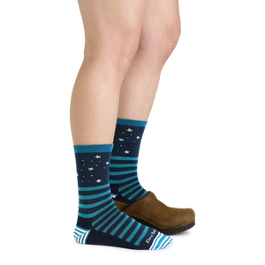 WOMEN'S SOCKS | ANIMAL HAUS CREW-Socks & Footwear-DARN TOUGH-Coriander