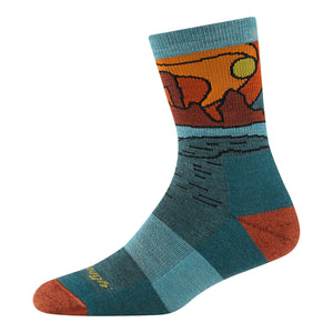 WOMEN'S SOCKS | CELESTE MICRO CREW-Socks & Footwear-DARN TOUGH-Coriander