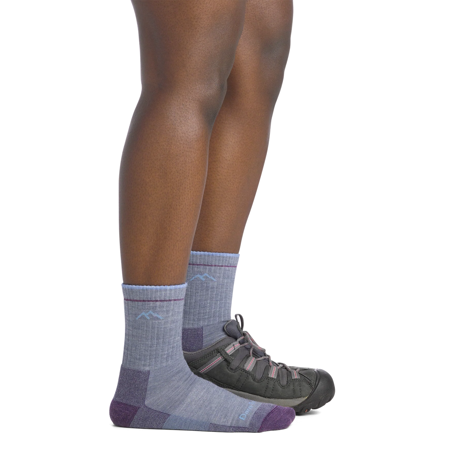 WOMEN'S SOCKS | HIKER MICRO CREW-Socks & Footwear-DARN TOUGH-Coriander