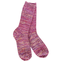 WOMEN'S SOCKS | MISSONI CREW: MOONSTONE-Socks & Footwear-WORLD'S SOFTEST-Coriander