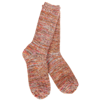 WOMEN'S SOCKS | MISSONI CREW: SPICE-Socks & Footwear-WORLD'S SOFTEST-Coriander