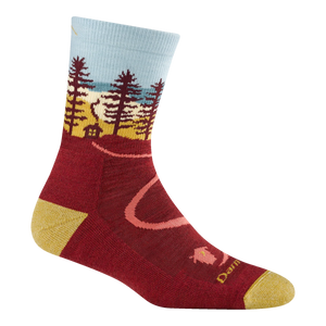 WOMEN'S SOCKS | NORTHWOODS MICRO CREW-Socks & Footwear-DARN TOUGH-Coriander