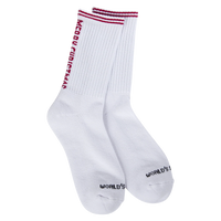 WOMEN'S SOCKS | SPORT MINI CREW: MERRY CHRISTMAS-Socks & Footwear-WORLD'S SOFTEST-Coriander