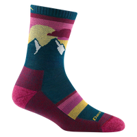 WOMEN'S SOCKS | SUNSET LEDGE MICRO CREW-Socks & Footwear-DARN TOUGH-MEDIUM-DARK TEAL-Coriander