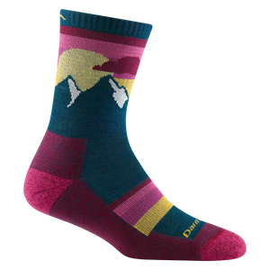 WOMEN'S SOCKS | SUNSET LEDGE MICRO CREW-Socks & Footwear-DARN TOUGH-MEDIUM-DARK TEAL-Coriander