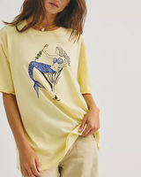 WOMEN'S TEE | BEST COAST TEE-Top-FREE PEOPLE-XSMALL-MERMAID COMBO-Coriander