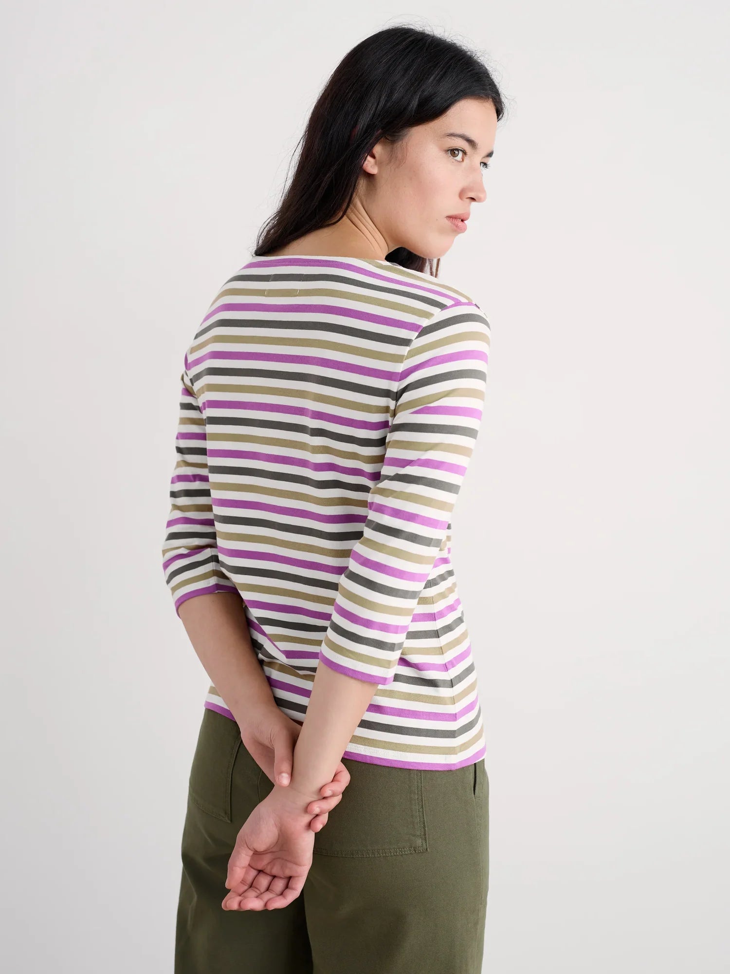 WOMEN'S TEE | SAILOR 3/4 SLEEVE-Top-SEASALT-Coriander