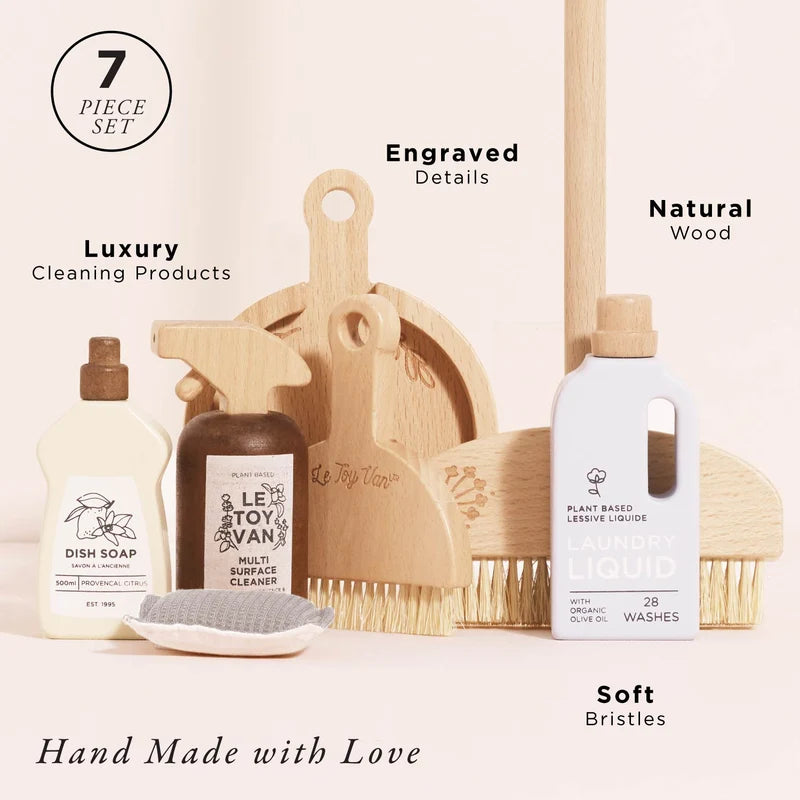 WOODEN TOY SET | CLEANING-Fun and Games-LE TOY VAN-Coriander