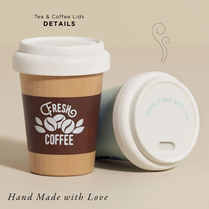 WOODEN TOY SET | ECO CUPS-Fun and Games-LE TOY VAN-Coriander