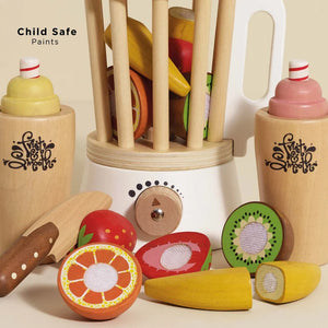 WOODEN TOY SET | SMOOTHIE BLENDER-Fun and Games-LE TOY VAN-Coriander