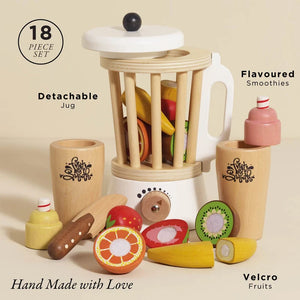 WOODEN TOY SET | SMOOTHIE BLENDER-Fun and Games-LE TOY VAN-Coriander