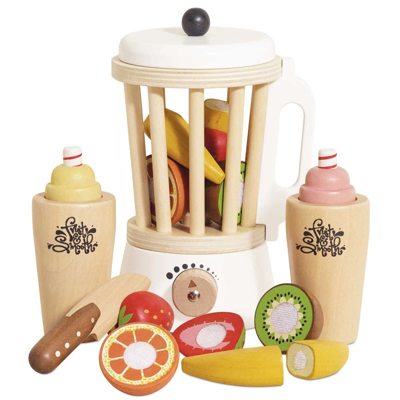 WOODEN TOY SET | SMOOTHIE BLENDER-Fun and Games-LE TOY VAN-Coriander