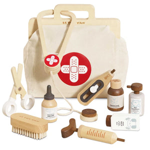 WOODEN TOY SET | VET-Fun and Games-LE TOY VAN-Coriander