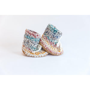 WOOL BOOTIES | HUDDY BUDDIES-Baby-HUDDY BUDDIES-0-6 MONTHS-HUDSON-Coriander