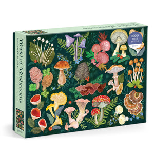 WORLD OF MUSHROOMS 1 000 PC PUZZLE-Fun and Games-RAINCOAST-Coriander