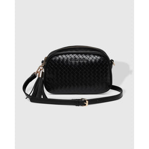 WOVEN CROSSBODY BAG | JACINTA-Bags & Wallets-LOUENHIDE-Coriander