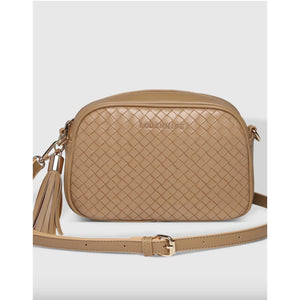 WOVEN CROSSBODY BAG | JACINTA-Bags & Wallets-LOUENHIDE-CAMEL-Coriander