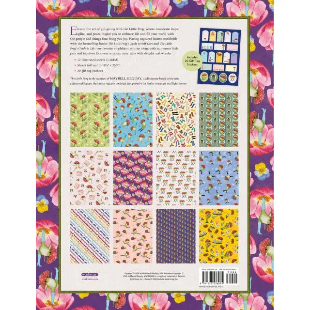 WRAPPING PAPER BOOK | LITTLE FROG