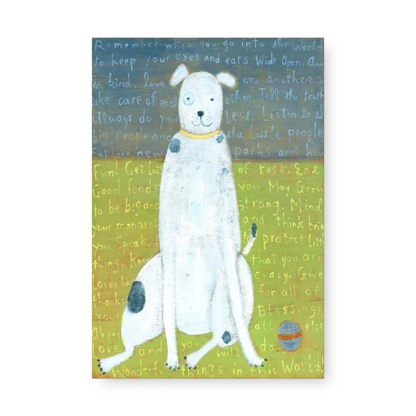 TILE COLLECTION 8X12 | WHITE BOY DOG-Home-SUGARBOO-Coriander