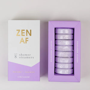 ZEN AF VEGAN SHOWER STEAMER-Self Care-CHEZ GAGNE-Coriander