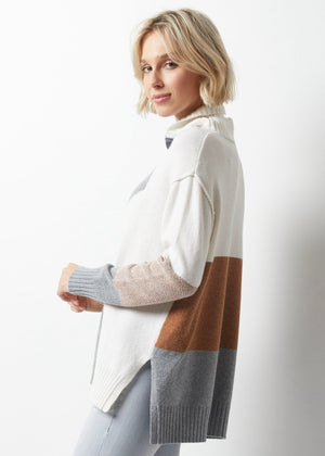 ZIGGY ZAG SWEATER-Jackets & Sweaters-ZAKET & PLOVER-Coriander