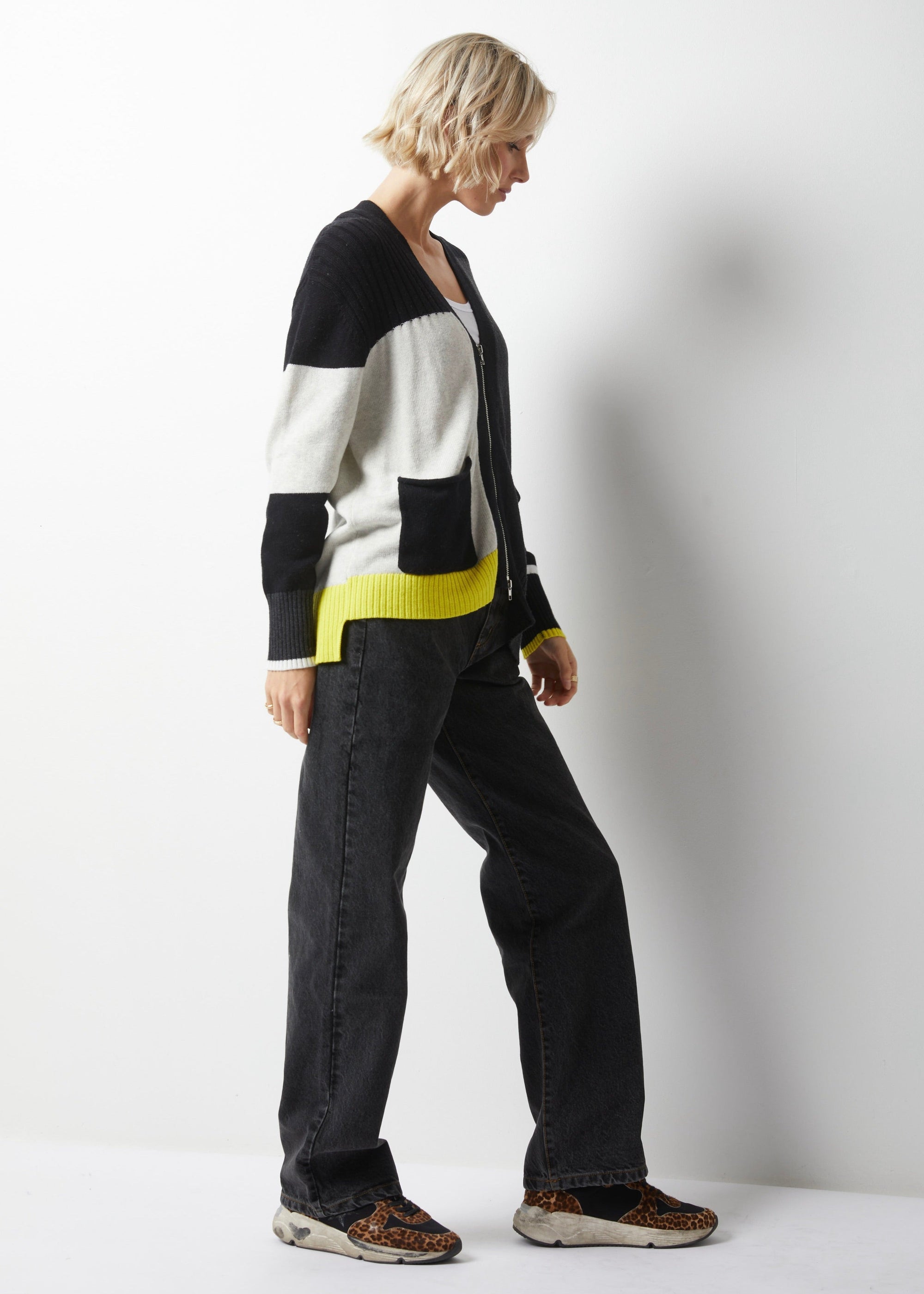 ZIP CARDIGAN | CASCADE-Jackets & Sweaters-ZAKET & PLOVER-Coriander