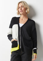 ZIP CARDIGAN | CASCADE-Jackets & Sweaters-ZAKET & PLOVER-XSMALL-BLACK-Coriander