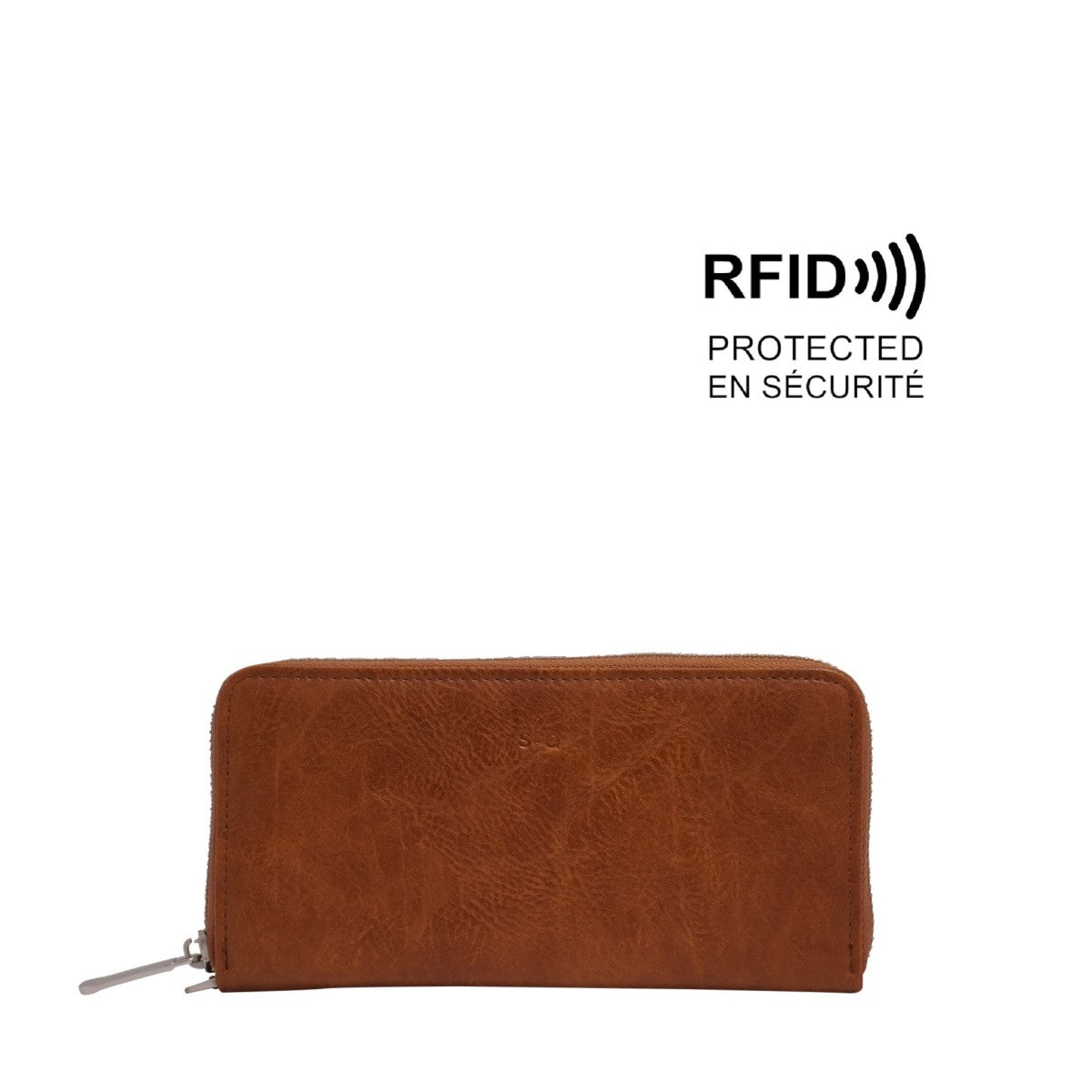 ZIP WALLET | JEZEBEL-Bags & Wallets-S-Q-CAMEL-Coriander