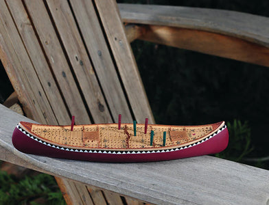 CRIBBAGE BOARD | CANOE-Uncategorised-OUTSIDE INSIDE GIFTS-Coriander