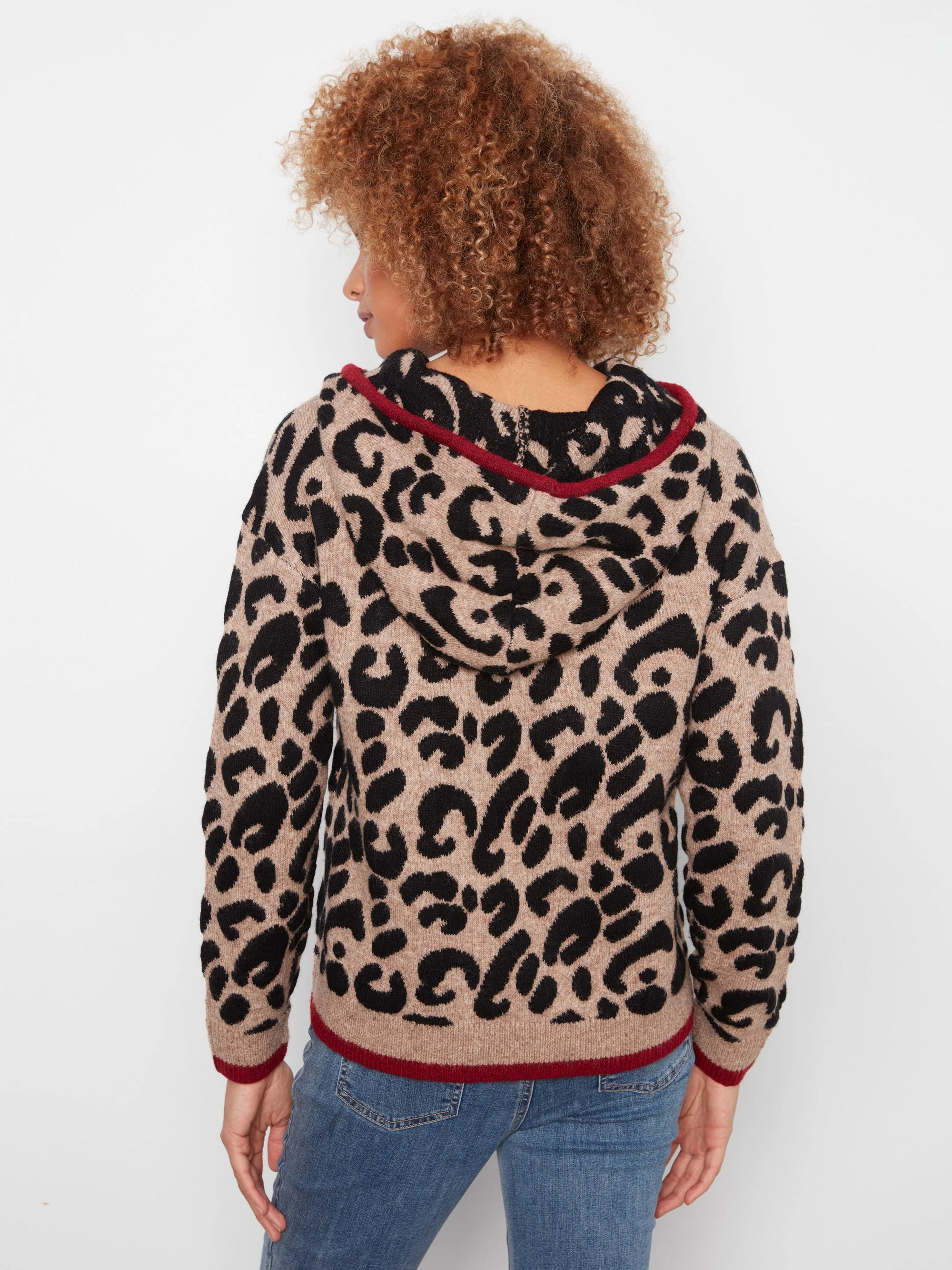 HOODIE SWEATER | LEOPARD
