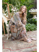 OPERA DUSTER KIMONO | IMAGINARIUM-Scarves & Wraps-MARKET OF STARS-Coriander