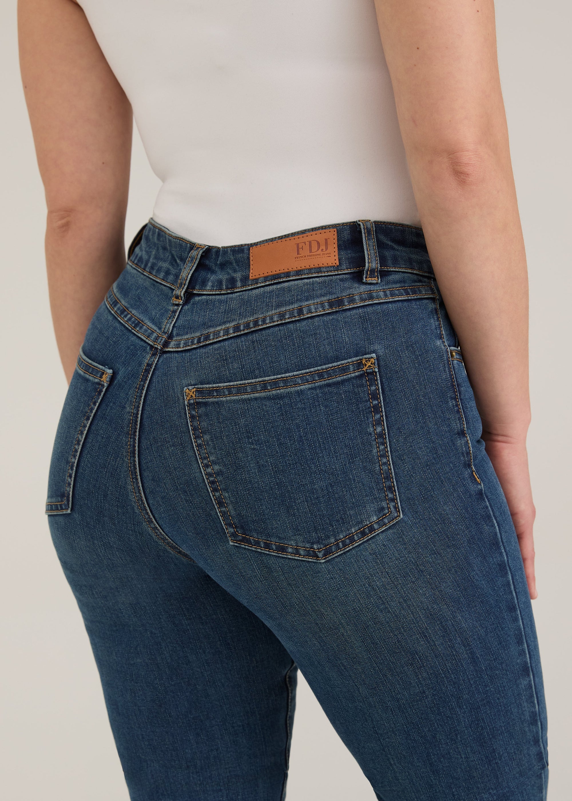 BOOTLEG DENIM | CHRISTINA-Denim-FRENCH DRESSING JEANS-Coriander