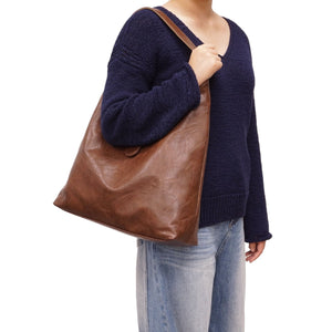 VEGAN 2N1 REVERSIBLE HOBO | CHARLENE-Bags & Wallets-S-Q-Coriander