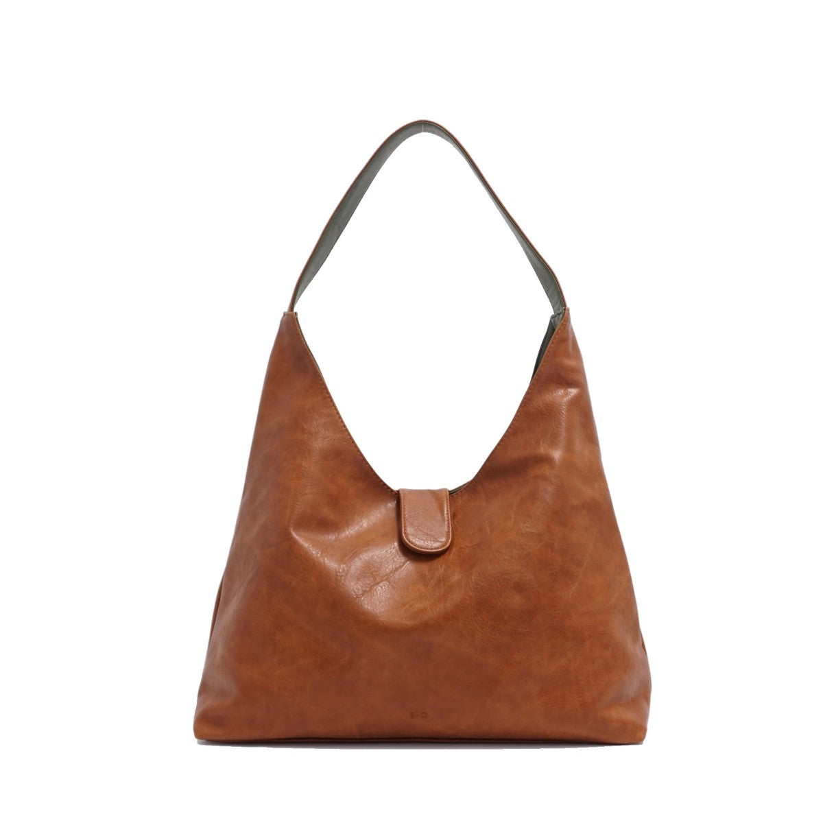 VEGAN 2N1 REVERSIBLE HOBO | CHARLENE-Bags & Wallets-S-Q-CAMEL-GREEN-Coriander