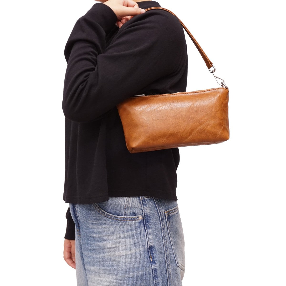 VEGAN CROSSBODY BAG | FRANCA-Bags & Wallets-S-Q-Coriander