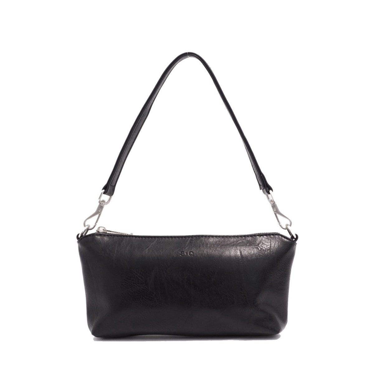 VEGAN CROSSBODY BAG | FRANCA-Bags & Wallets-S-Q-BLACK-Coriander