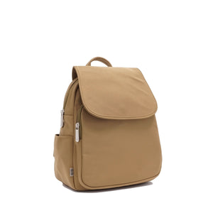NYLON BACKPACK | LEENA-Bags & Wallets-S-Q-Coriander