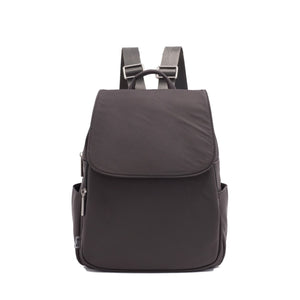 NYLON BACKPACK | LEENA-Bags & Wallets-S-Q-GREY-Coriander