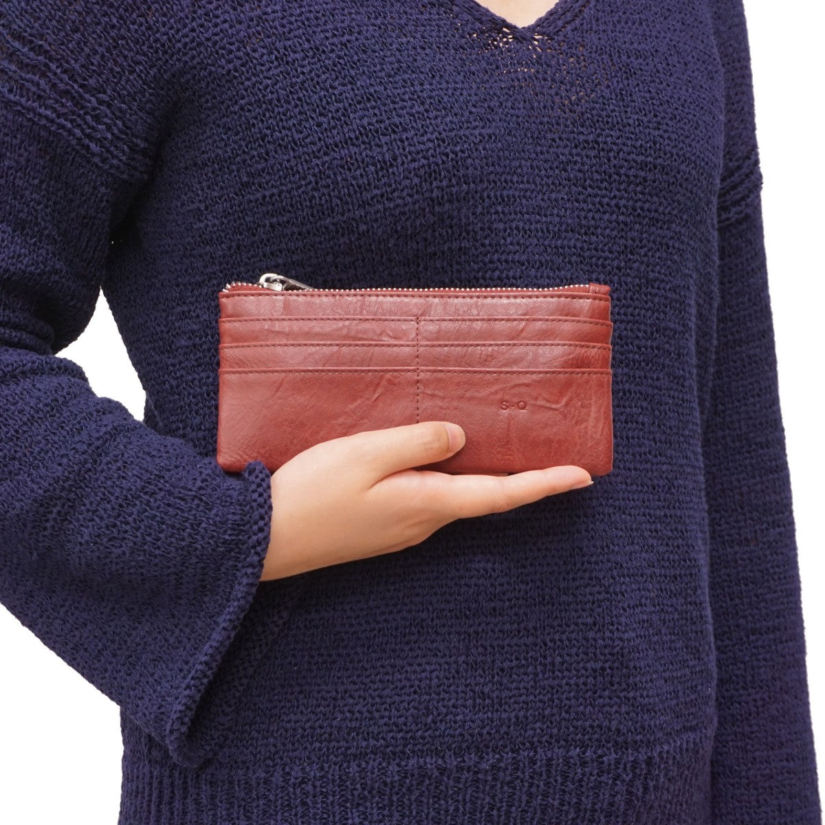 VEGAN WALLET | BRIELLA SLIM-Bags & Wallets-S-Q-Coriander